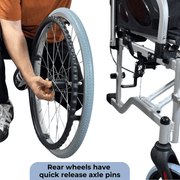 Flex Manual Wheelchair – Lightweight, Foldable & Comfortable
