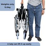 Load image into Gallery viewer, Flex Manual Wheelchair – Lightweight, Foldable &amp; Comfortable

