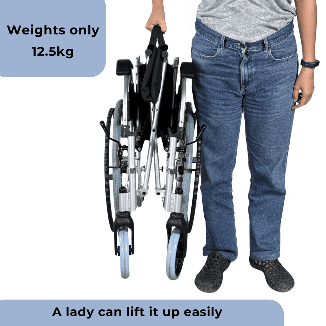 Flex Manual Wheelchair – Lightweight, Foldable & Comfortable