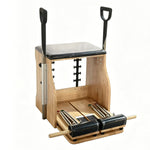 Load image into Gallery viewer, Wooden Pilates Chair – Compact Dual Handle Wunda Chair Yoga Pilates Split Pedal Stability Chair - coolbabymalls