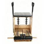 Load image into Gallery viewer, Wooden Pilates Chair – Compact Dual Handle Wunda Chair Yoga Pilates Split Pedal Stability Chair - coolbabymalls
