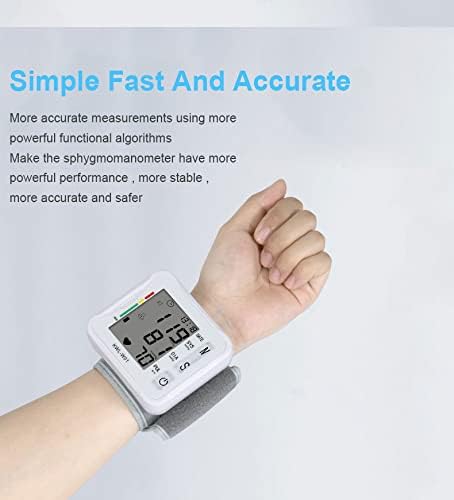 COOLBABY HQQ-XYJ Blood Pressure Monitor - Wrist Accurate Automatic High Blood Pressure Monitors Portable LCD Screen - coolbabymalls