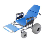 Load image into Gallery viewer, Reclining Beach Wheelchair – Foldable, Waterproof &amp; Balloon Wheels
