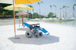 Load image into Gallery viewer, Reclining Beach Wheelchair – Foldable, Waterproof &amp; Balloon Wheels
