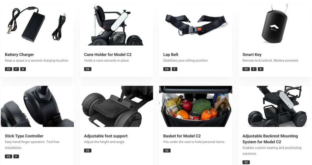 Model C2 – WHILL Power Scooter Wheelchair