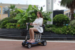 Load image into Gallery viewer, ENJOYCARE lightweight folding mobility scooter EMW42A - coolbabymalls
