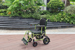 Load image into Gallery viewer, ENJOYCARE EPW67B Lightweight Wheelchair with Durable Brushless Motor for Extended Usage and Solid Iron Body Construction - coolbabymalls
