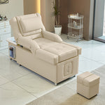 Load image into Gallery viewer, Multifunctional Salon Back Lifting Foot Massage Bed Shampoo Chair Pedicure Head Spa Bed Shampoo Bed - coolbabymalls