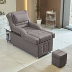Load image into Gallery viewer, Multifunctional Salon Back Lifting Foot Massage Bed Shampoo Chair Pedicure Head Spa Bed Shampoo Bed - coolbabymalls