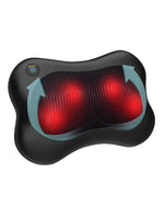 Load image into Gallery viewer, COOLBABY ZLJ54 Back And Neck Thermal Massager: 3D Deep Tissue Acupressure Massage Pillow for Pain Relief at Home, Car, and Office - coolbabymalls
