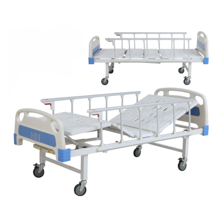 Manual Two Function Hospital Bed With Mattress DW-MB02 - coolbabymalls