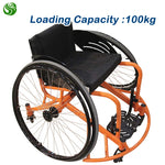 Load image into Gallery viewer, Juyi Basketball Guard Sport Wheelchair Lightweight Manual Wheelchairs - coolbabymalls
