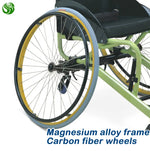 Load image into Gallery viewer, Juyi Badminton Sport Wheelchair Lightweight Manual Wheelchair Sport - coolbabymalls
