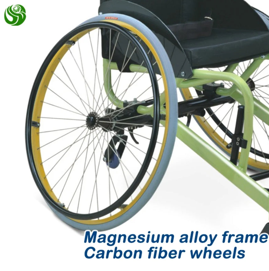 Juyi Badminton Sport Wheelchair Lightweight Manual Wheelchair Sport - coolbabymalls