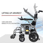 Load image into Gallery viewer, Electric Wheelchairs for Adults, Foldable Lightweight Power Wheelchair, 200W*2 Dual Motors, 15 Miles Longer Range
