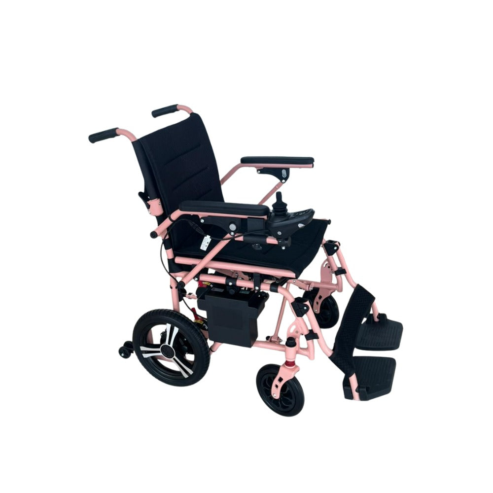 ENJOYCARE EPW63-NEW: 21kg Lightweight Folding Electric Wheelchair, 15km Range - coolbabymalls
