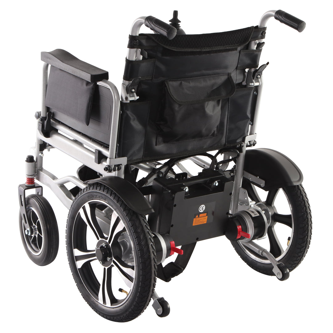 ENJOYCARE EPW67: Foldable Electric Wheelchair, 120kg Capacity, 520mm Seat - coolbabymalls