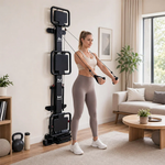 Load image into Gallery viewer, Black Aluminum Pilates Reformer Machine for Fitness Clubs Studio Use and Home Training - coolbabymalls