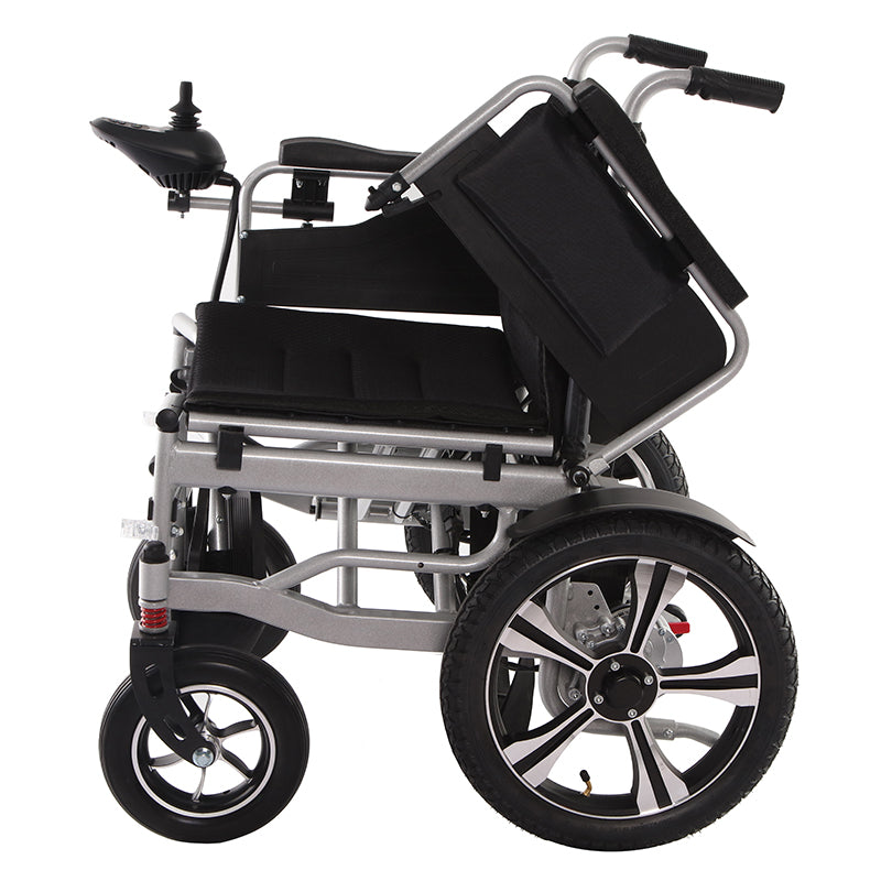 ENJOYCARE EPW67: Foldable Electric Wheelchair, 120kg Capacity, 520mm Seat - coolbabymalls