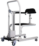 Load image into Gallery viewer, ENJOYCARE Electric Patient Lift Chair - 180° Split Seat, Shower &amp; Commode Chair for Elderly &amp; Disabled, 150KG Capacity
