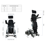 Load image into Gallery viewer, Darco  Multi-Function Standing Wheelchair – Full-Automatic, Recline &amp; Lie-Down Comfort
