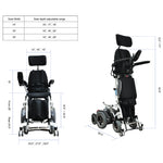 Load image into Gallery viewer, Darco  Multi-Function Standing Wheelchair – Full-Automatic, Recline &amp; Lie-Down Comfort
