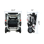 Load image into Gallery viewer, Foldawheel 999UL – Lightest Electric Wheelchair with Long Range
