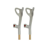 Coolbaby Mall Adjustable Aluminum Forearm Elbow Crutch – Lightweight Walking Support Crutch with Non-Slip Rubber Tips - coolbabymalls