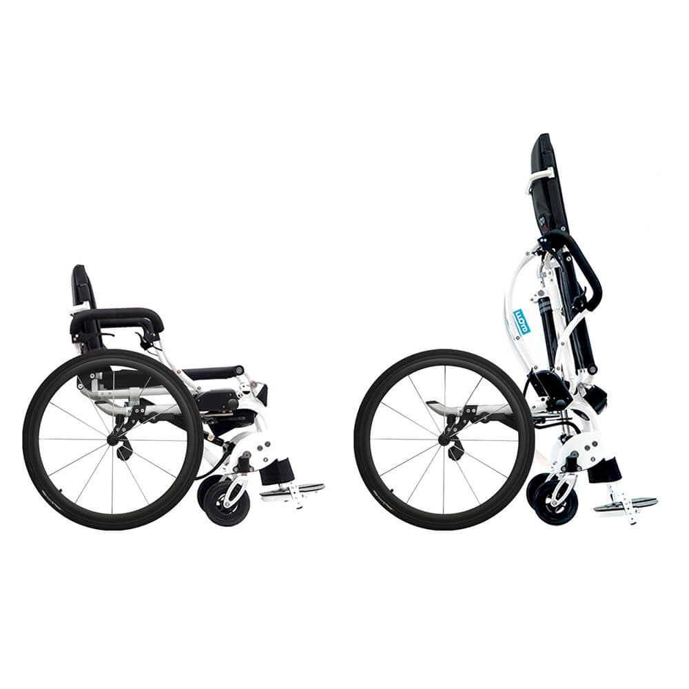 Standing Wheelchair Leo – Lightest User-Controlled Stand-Sit Wheelchair