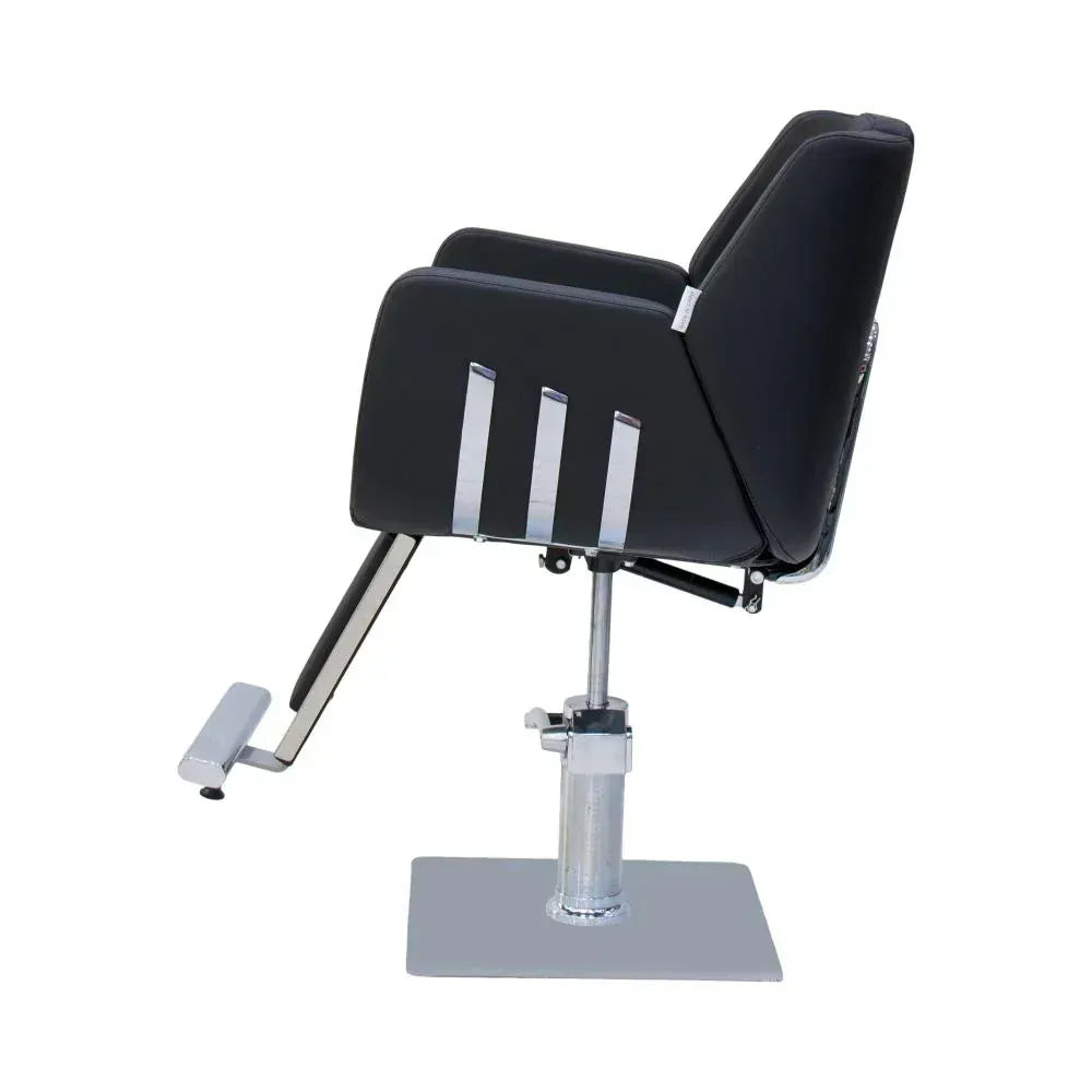 CoolBaby Mall BX-2028B Professional Hydraulic Salon Chair for Women – Black Beauty Styling Chair with Footrest