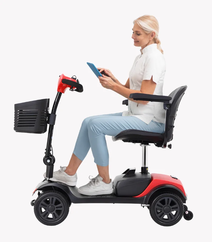 Coolbaby Mall S1 Foldable Mobility Scooter for Elderly | Electric Travel Scooter | 25km Range UAE