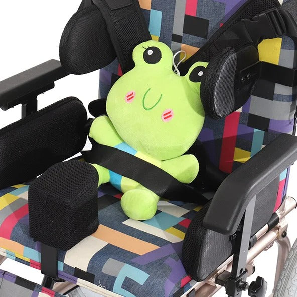 Coolbaby Mall Stela MN30 Pediatric Reclining Wheelchair | Lightweight Aluminum Wheelchair for Children | 100KG Capacity