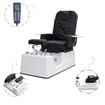 Load image into Gallery viewer, Luxury Black Pedicure &amp; Massage Spa Chair WB-2310 | Hydromassage Salon Chair for Beauty Salons &amp; Spas - coolbabymalls
