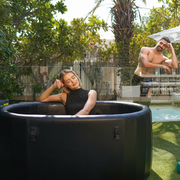 Coolbaby Mall Portable Cold Plunge Ice Bath (1 HP) | WiFi Smart Chiller | 3°C Cooling & 40°C Heating Recovery Tub