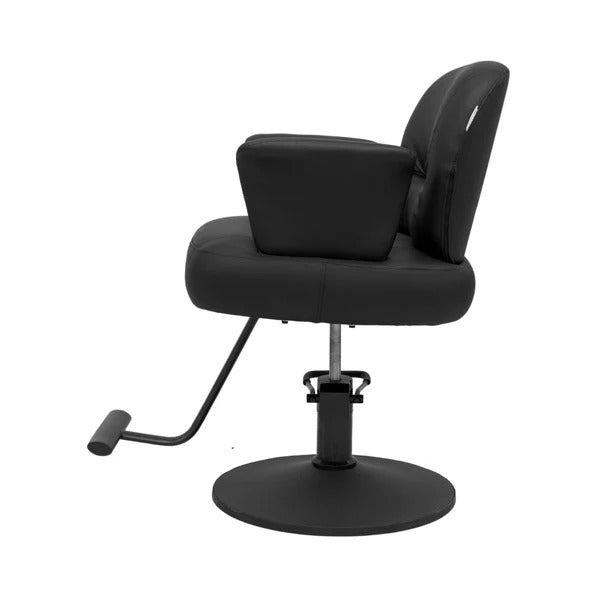 Premium Black Salon Styling Chair – Adjustable Reclining Beauty Parlor & Barber Chair - coolbabymalls