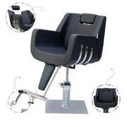 CoolBaby Mall BX-2028B Professional Hydraulic Salon Chair for Women – Black Beauty Styling Chair with Footrest - coolbabymalls