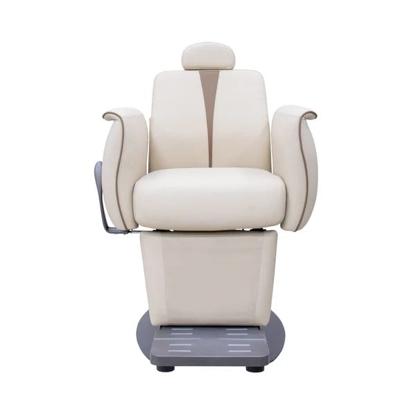 Luxury Beige Hydraulic Salon Spa Makeup Chair TR5304 – Reclining Beauty Styling Chair for Salons