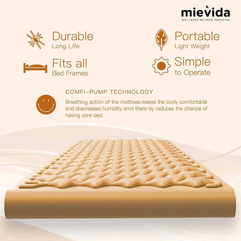 Mievida Air Bubble Mattress Overlay with Pump - coolbabymalls