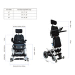Load image into Gallery viewer, Phoenix Full Automatic Standing Wheelchair – Power Mobility with Recline Function
