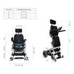 Load image into Gallery viewer, Phoenix Full Automatic Standing Wheelchair – Power Mobility with Recline Function

