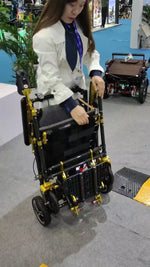 Load and play video in Gallery viewer, COOLBABY JLE-W04A Carbon Fiber Light Weight Wheelchair
