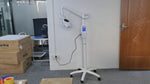 Load and play video in Gallery viewer, 60W Dental Touch Display Screen Teeth Whitening Machine 3 Colors Moveable Bleaching Lamp Floor Standing Wheels