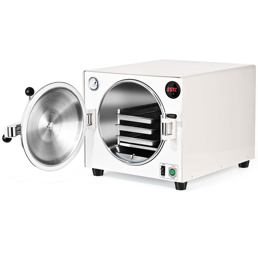 18L Dental Autoclave Steam Sterilizer Vacuum Steam Sterilization Dentist - coolbabymalls