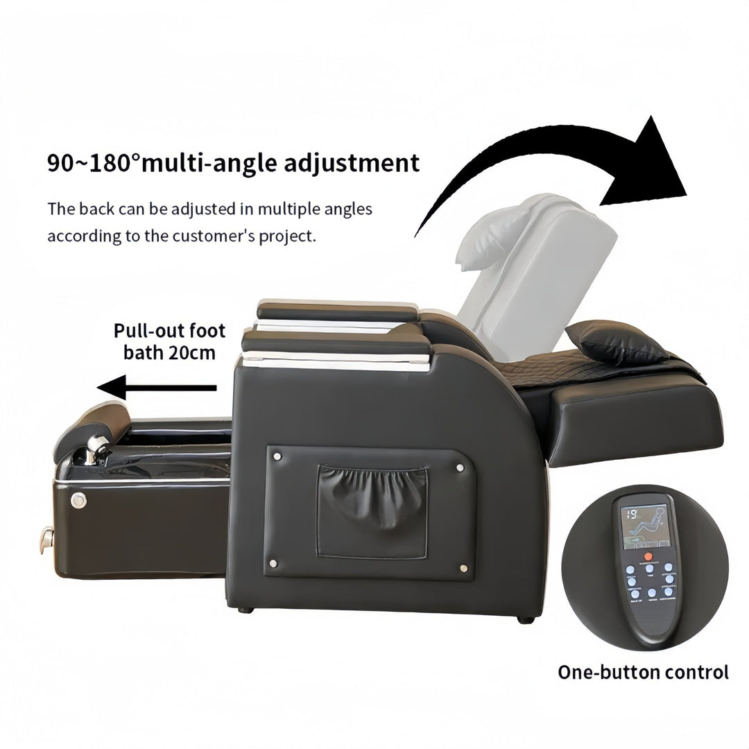 Salon Furniture Nail Foot Massage Spa Multi-function Electric Massage Pedicur Chair - coolbabymalls