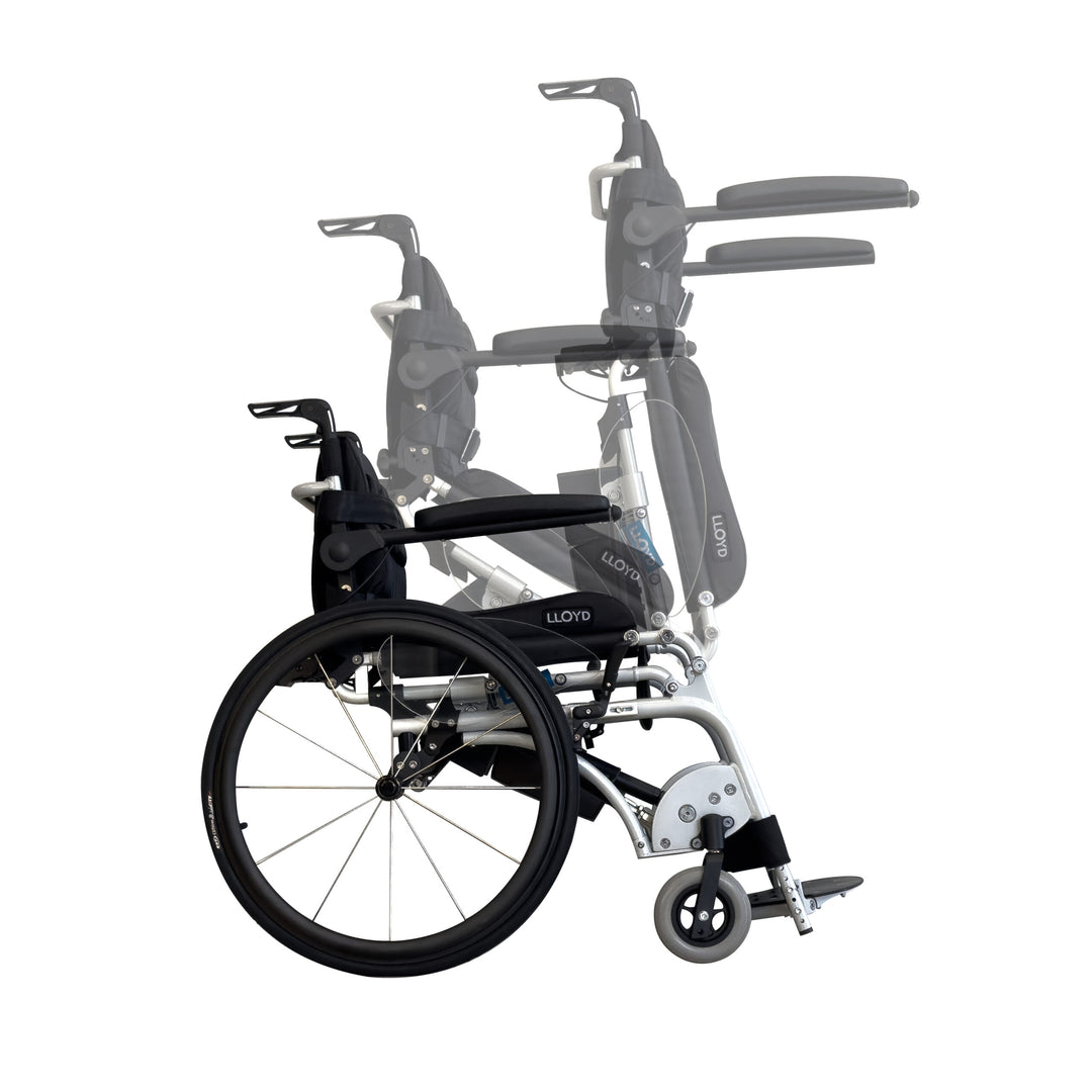 Pegasus Semi-automatic Standing Wheelchair – Easy Stand-Sit with automatic Control