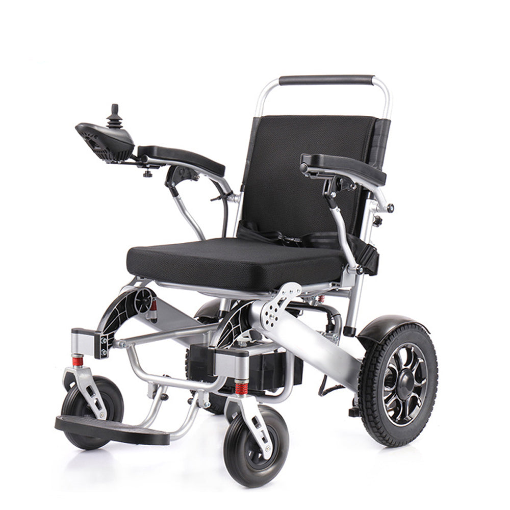 COOLBABY DDLY01: Lightweight Folding Electric Wheelchair with Intelligent Four-wheel Drive for Adult Mobility. - coolbabymalls