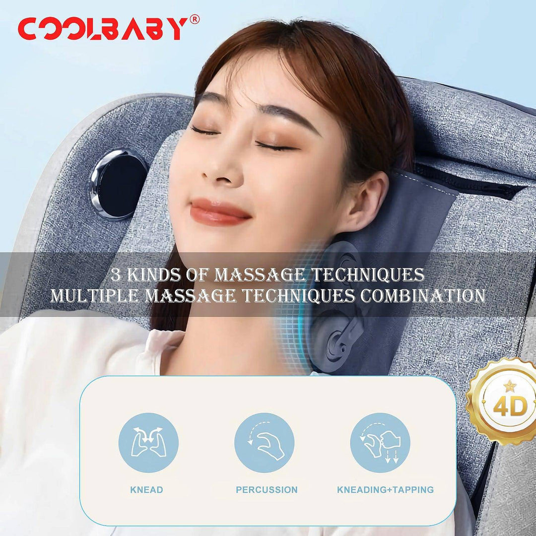 COOLBABY® RK-1911 Full-Automatic Multifunctional Electric Kneading Massage Chair Sofa - CoolBabyMass