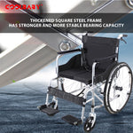 Load image into Gallery viewer, COOLBABY QBLY01: Lightweight Foldable Wheelchair for Elderly with Adjustable Seat Cushion - Enhanced Medline Experience! - coolbabymalls
