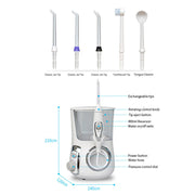 COOLBABY Water Flosser Professional,Household Tooth Cleaner Multifunctional Water Floss Washing Machine,10 Water Pressure Adjustable - COOLBABY