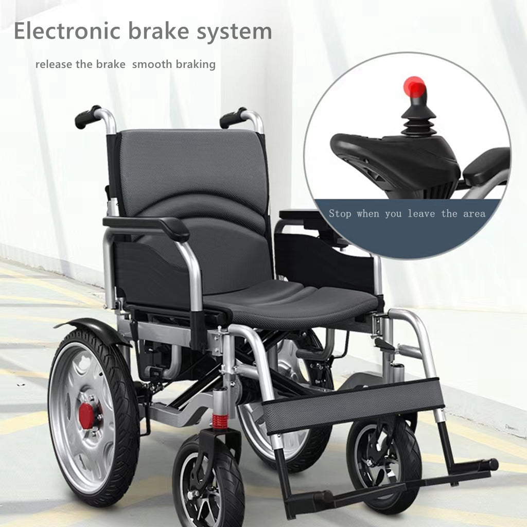 COOLBABY DDLY05: Lightweight & Portable Electric Wheelchair with 360° Joystick for Elderly and Disabled. - coolbabymalls